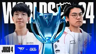 Worlds 2024: Grande Final | Bilibili Gaming x T1 (Jogo 4)