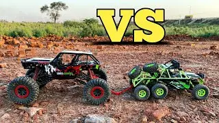 Bigfoot Rock Crawler vs Wltoys 18628 | RC Rock Crawler | RC Car 6x6