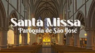 SANTA MISSA - 25/01/2026 - Par&oacute;quia de S&atilde;o Jos&eacute; | MOSSOR&Oacute; R/N