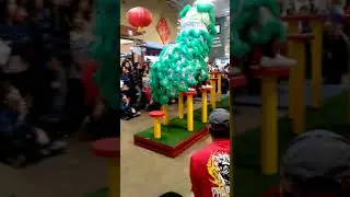 Phap Quang 2017 High Poles Lion Dance