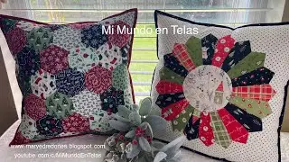 Clase en ViVo #20 - Hexágonos/ Desdren - Riley Blake Desings - Cojines - DIFERIDO