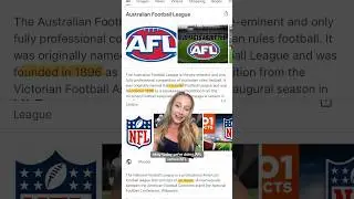 🇦🇺 AFL vs. NFL 🇺🇸 Most popular teams, hottest players (all the important stuff😜)