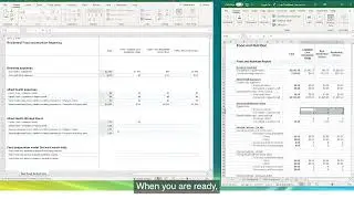Quarterly Financial Report &ndash; Bulk Upload with Excel Template