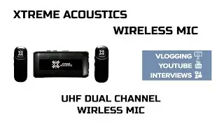 Wireless Mic For DSLR Camera (Xtreme Acoustics)XAWL603 Review