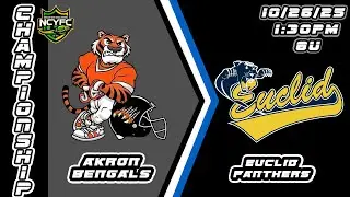 Akron Bengals vs Euclid Panthers 8U