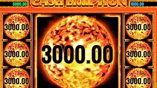 BIG WINS on CASH ERUPTION Slot &ndash; Explosive Jackpots & Bonus Madness!