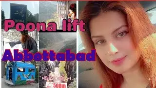 Poona chair lift near umbrella water fall  Abbottabad  enjoy with bia TV vlog ,,,