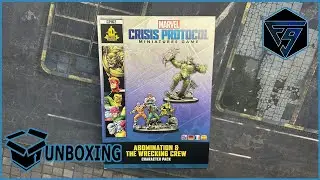 Unboxing Abomination & the Wrecking Crew for Marvel Crisis Protocol