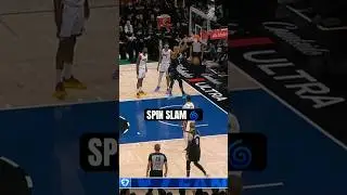 Extra style points on that dunk. 😵&zwj;💫