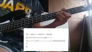 allumni homecoming parokya-bass tab verse 1 cover