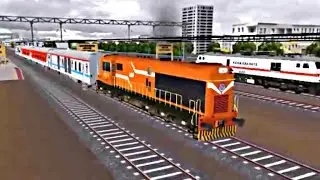 Indian Train Simulator - Play Now Mode - Bangalore to Arakkonam (Android Game)