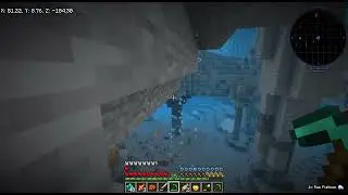 Minecraft: Ultimate Origins mod, relaxing mining underwater! :3333