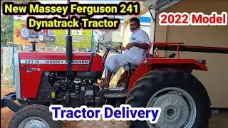 New Massey Ferguson 241 Di Dyna Track (2022) New Model Tractor Delivery | Full Review & Price