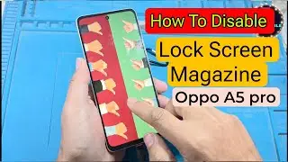How to Disable Lock Screen Magazine in Oppo A5 Pro | Oppo A5 Pro lock screen magazine off kaise kare