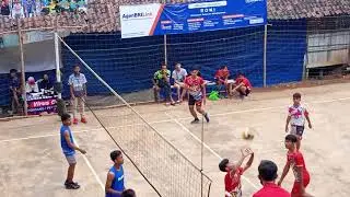 Highlight Pertandingan Ke-10 Set 1 PALAPA VS GANESHA | ADVENTURE CUP U-19 2020