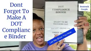 Installing Our New GPS | CAT Scales | DOT Compliance Book |the Boxtruck Couple