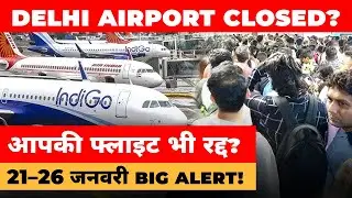 Republic Day Alert 🚫| 600 उड़ानें प्रभावित! | Delhi Airport Travel Warning | Truth Wale