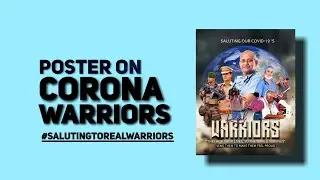 Poster On #Corona Warriors | Covid19 | CoronaVirus | Photoshop