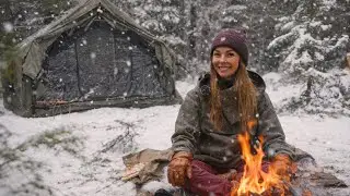 Coldest Hot Tent Camp Yet (-15°C)… I Had to Bail