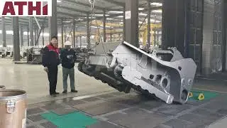 QAT3730 hook pass through type shot blasting machine