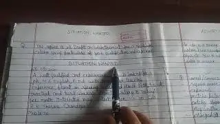 10+2 Grammar Advertisement (situation wanted)