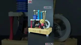 NIKOLA TOY #powerfulmotor #nikolatesla #motorgenerator #viralshort #nikolai#newdiscovery