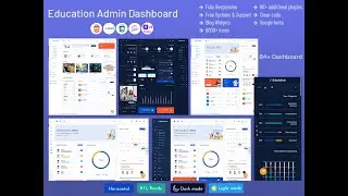 Education Software Dashboard – Manage students, courses & analytics with ease.