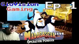 Madagascar Operation Penguin Gameboy Advance Play-through Ep 1 (Tutorial Levels)