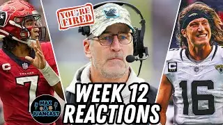 Coaches That Should Be Fired! | Week 12 Reactions | MJC Sports