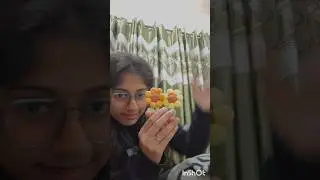 Air dry clay sunflower trial. #airclay #softclay #sunflower #youtube #shorts #trends #clay #comment