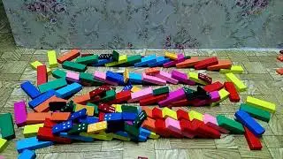 Jenga and dominoes