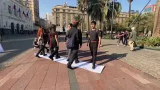 Segunda Intervenci&oacute;n art&iacute;stica de la Colectiva Operarios.