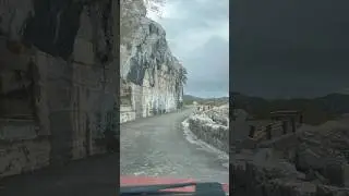 Epic Mediterranean Cliff Drive, Risan, Montenegro! #travel #travelvlog #new #trending #shorts