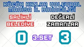 SALİHLİ BELEDİYE - DEĞERLİ ZAMANLAR 3.SET #öneçıkar #keşfet #voleybol #fileninsultanları #tvf