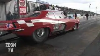 Andy Frost's first 6 second run in Red Victor 3