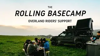 The Ultimate Remote Cycling Support Vehicle: Our Fully Loaded Support BaseCamp