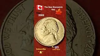 2000 D 🇺🇸 Jefferson Nickel.