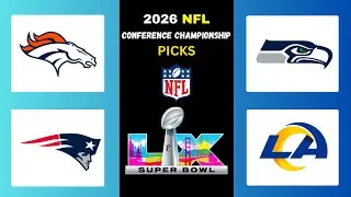 2026 NFL PLAYOFF CONFERENCE CHAMPIONSHIP GAMES PICKS & PREDICTIONS