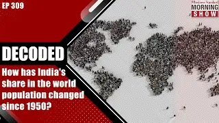 How has India's share in the world population changed since 1950? | Population | Business Standard