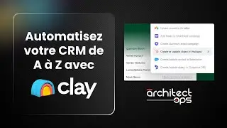 Am&eacute;liorer de 80% la donn&eacute;e de son CRM avec Clay