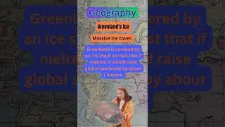 Greenland's Ice #education #geography #shorts
