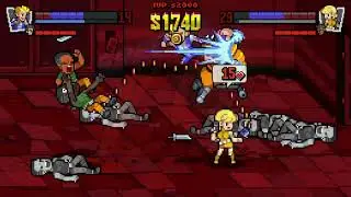 Double Dragon Gaiden: Rise of the Dragons - Boss Battle Against Willy!!!