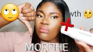Morphe Mattifying Continuous setting spray review l oily skin