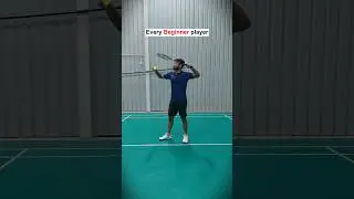 Начинающий игрок в бадминтон🤦&zwj;♂️ #бадминтон