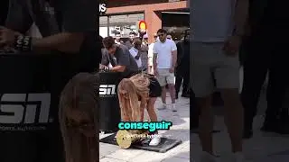 Ele levantou esse peso que NINGU&Eacute;M conseguiu