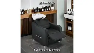 BarberPub Backwash Shampoo Station Chair Review: Comfort, Durability & Style for Your Salon