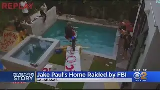 FBI Raids Calabasas Home Of YouTube Star Jake Paul