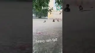 heavy rainfall is kamareddy. Danger zone #kamareddy #danger #rainfall #rescue #effect #trending
