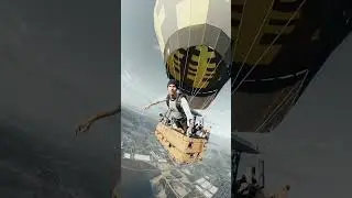Прыжок с воздушного шара &mdash; это самое дикое, что я когда-либо чувствовал 🤯