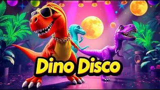 Dino Disco Dance Party! 🦖🎉 The Funniest Prehistoric Dance Song for Kids